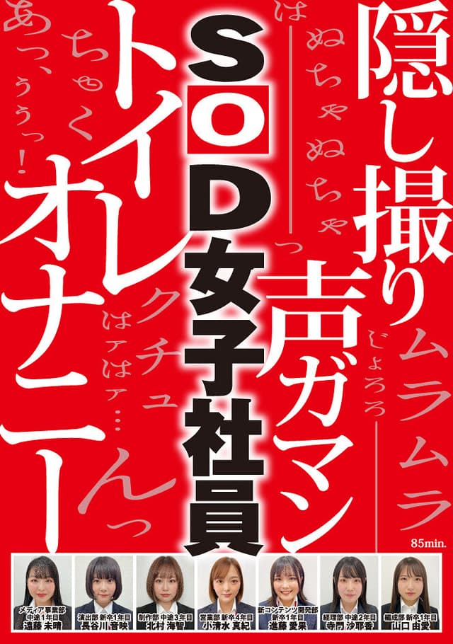 業務時間内のトイレ休憩中に声をガマンしながらもこっそり絶頂していたSOD女子社員7名隠し撮り