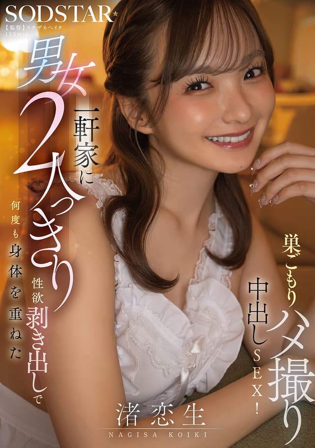 一軒家に男女2人っきり、性欲剥き出しで何度も身体を重ねた巣ごもりハメ撮り中出しSEX！渚恋生