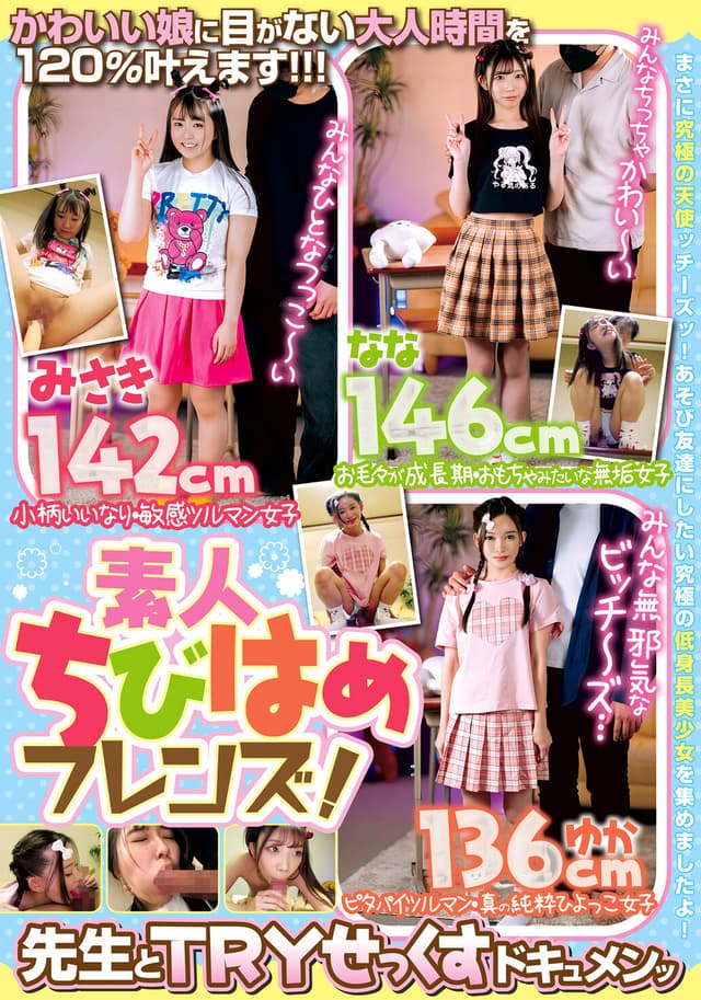 素人ちびはめフレンズ！ 先生とTRYせっくすドキュメンッ
