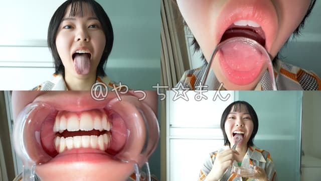 【個人撮影】加護まりの舌ブラシで「汚舌苔」採取