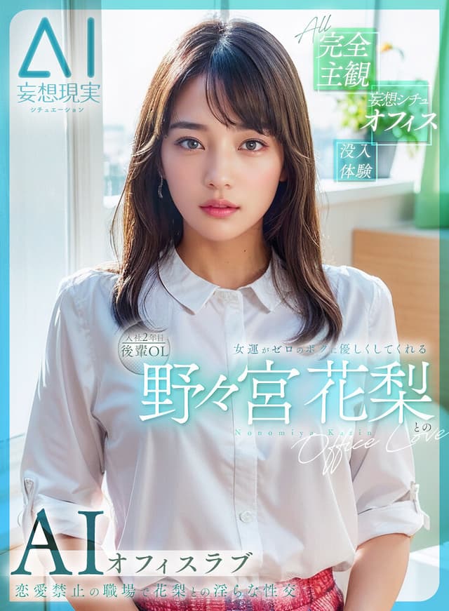 【妄想AI】女運がゼロのボクに優しくしてくれる入社2年目後輩OL 野々宮花梨とのAIオフィスラブーOffice Loveー