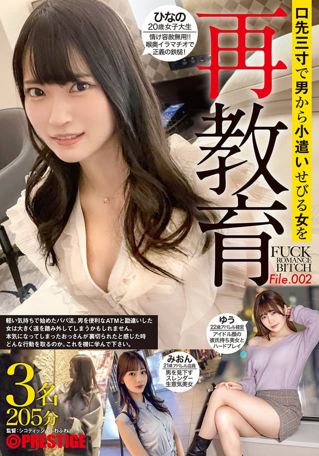 FUCK ROMANCE BITCH 口先三寸で男から小遣いせびる女を再教育 File.002