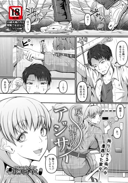 戻り梅雨のアジサイ【単話】