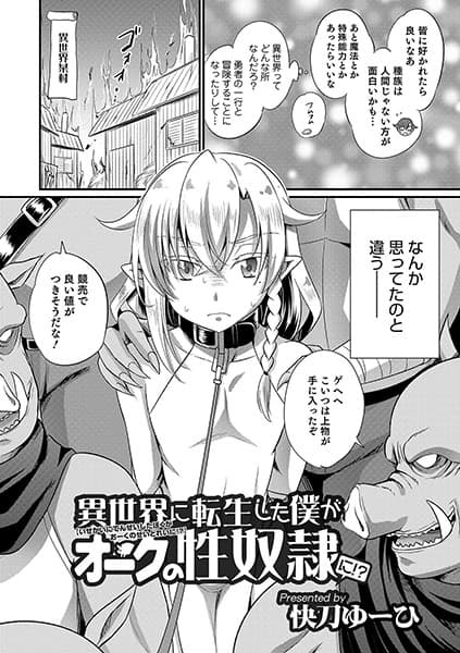 異世界に転生した僕がオークの性奴●に！？