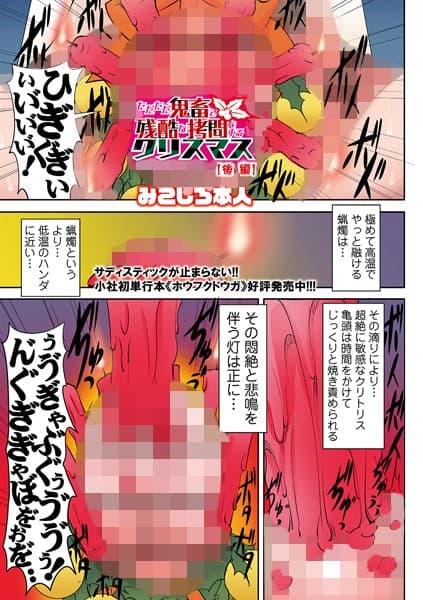 ただただ鬼畜で残酷な拷問をするクリスマス 後編