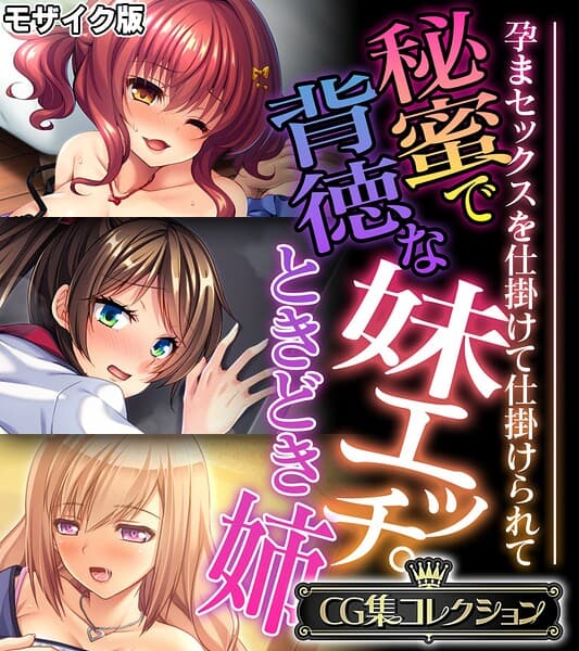 秘蜜で背徳な妹エッチ。ときどき姉 〜孕まセックスを仕掛けて仕掛けられて〜【CG集コレクション】 モザイク版