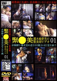 緊縛美1 赤褌縛り・海老責め逆さ吊り縄