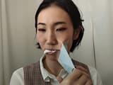 あかね、はじめてのテープギャグ